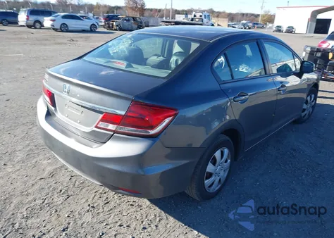 2013 Honda Civic Lx z USA, uszkodzony, nr VIN 2HGFB2F52DH571883